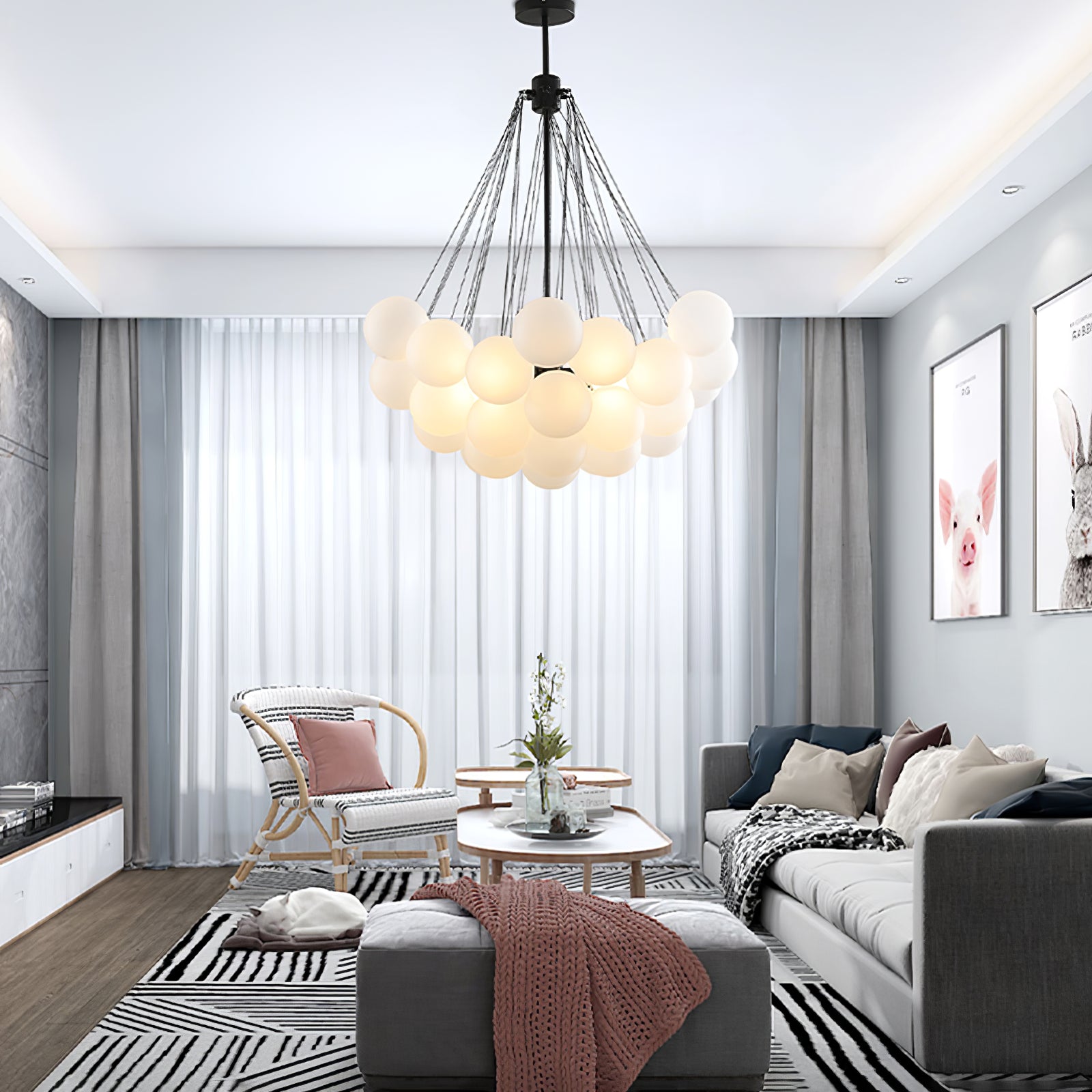 Bubble Chandelier - Lamp Outdoor