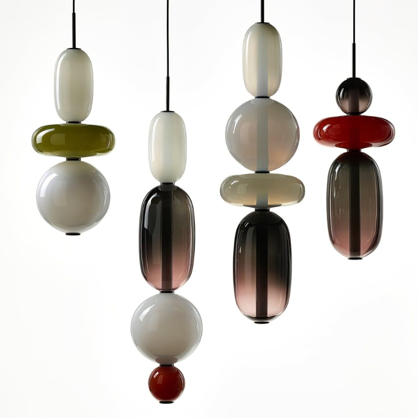 Candied Glass Combo Pendant Light - Lamp Outdoor