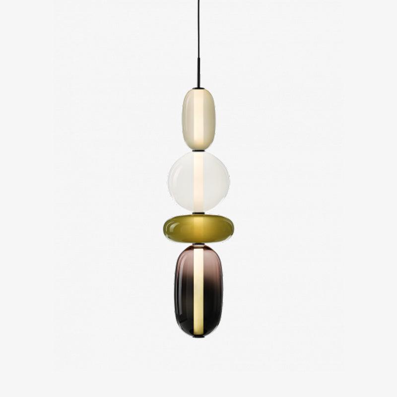Candied Glass Combo Pendant Light - Lamp Outdoor