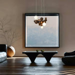 Bubble Wood Balls Chandelier - Lamp Outdoor