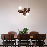 Bubble Wood Balls Chandelier - Lamp Outdoor