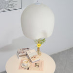 Solara Pendant Lamp Plaster Rounded Dome Wabi Sabi - Letslighting