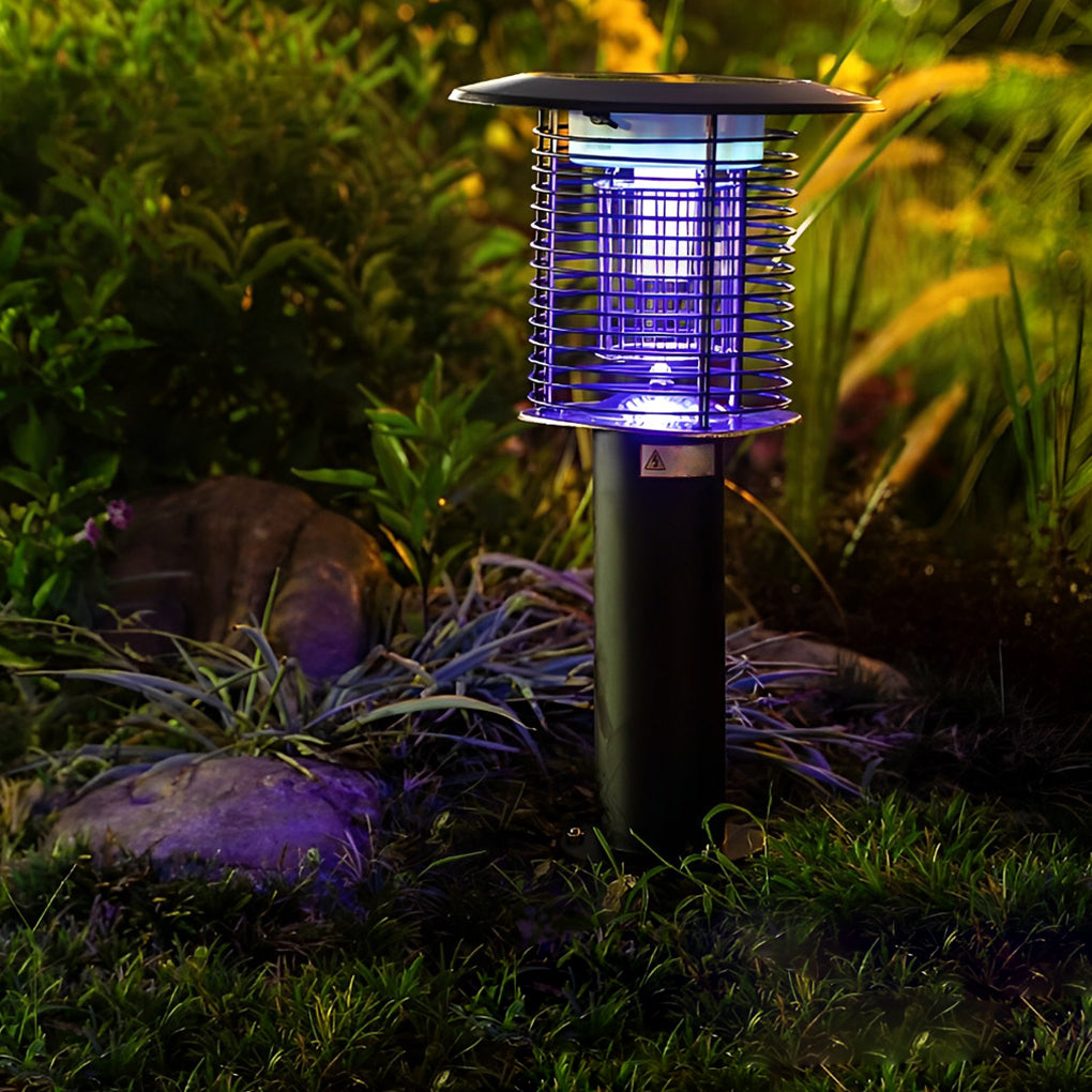 Advanced Solar-Powered Mosquito Killer Lamp Eco-Friendly Garden Light - Lamp Outdoor