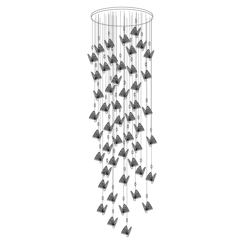 Butterfly Pendant Light - Lamp Outdoor