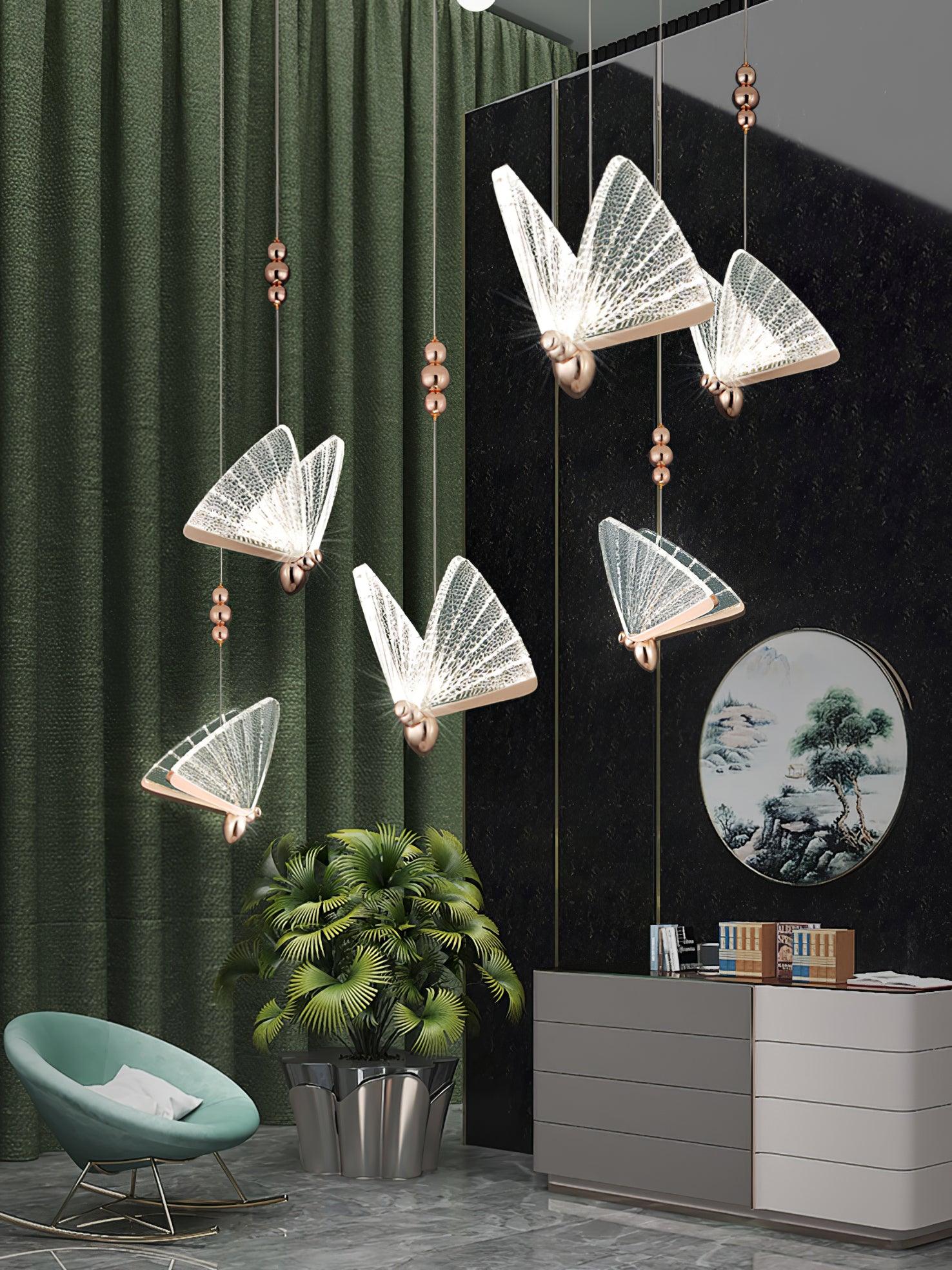 Butterfly Pendant Light - Lamp Outdoor