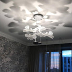Solara Chandelier Suspension Clear Leaf - Letslighting