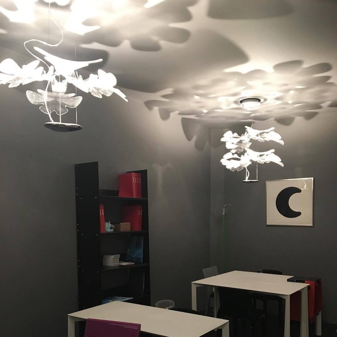 Solara Chandelier Suspension Clear Leaf - Letslighting