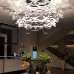 Solara Chandelier Suspension Clear Leaf - Letslighting