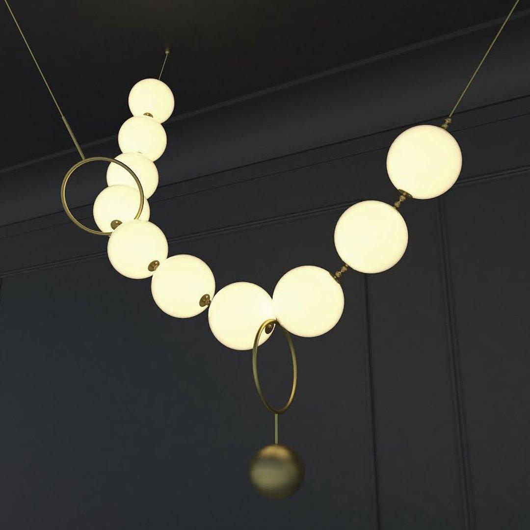 Necklace LED Pendant Lamp - Lamp Outdoor