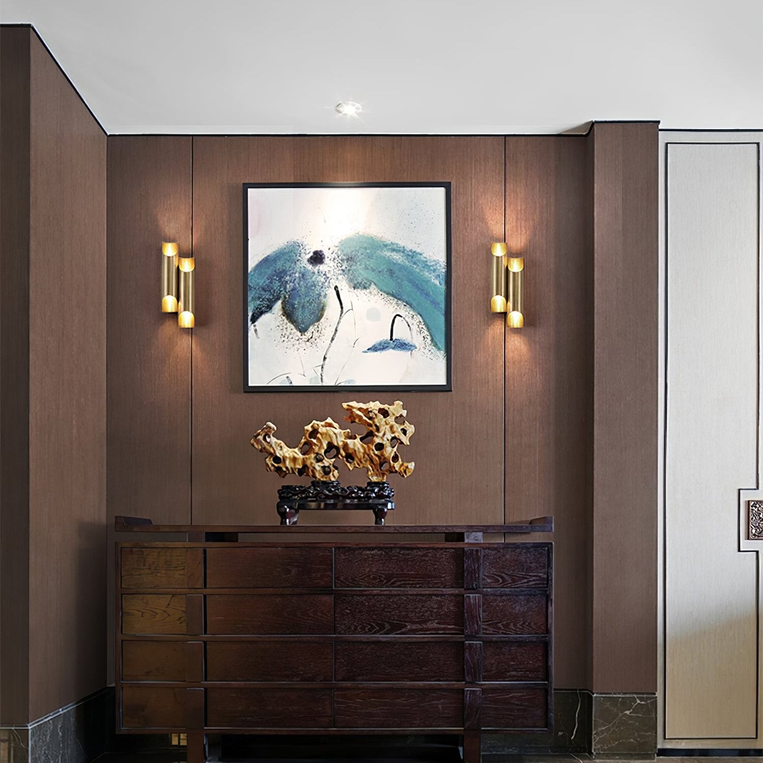 Callahan Brass Wall Lamp - Lamp Outdoor