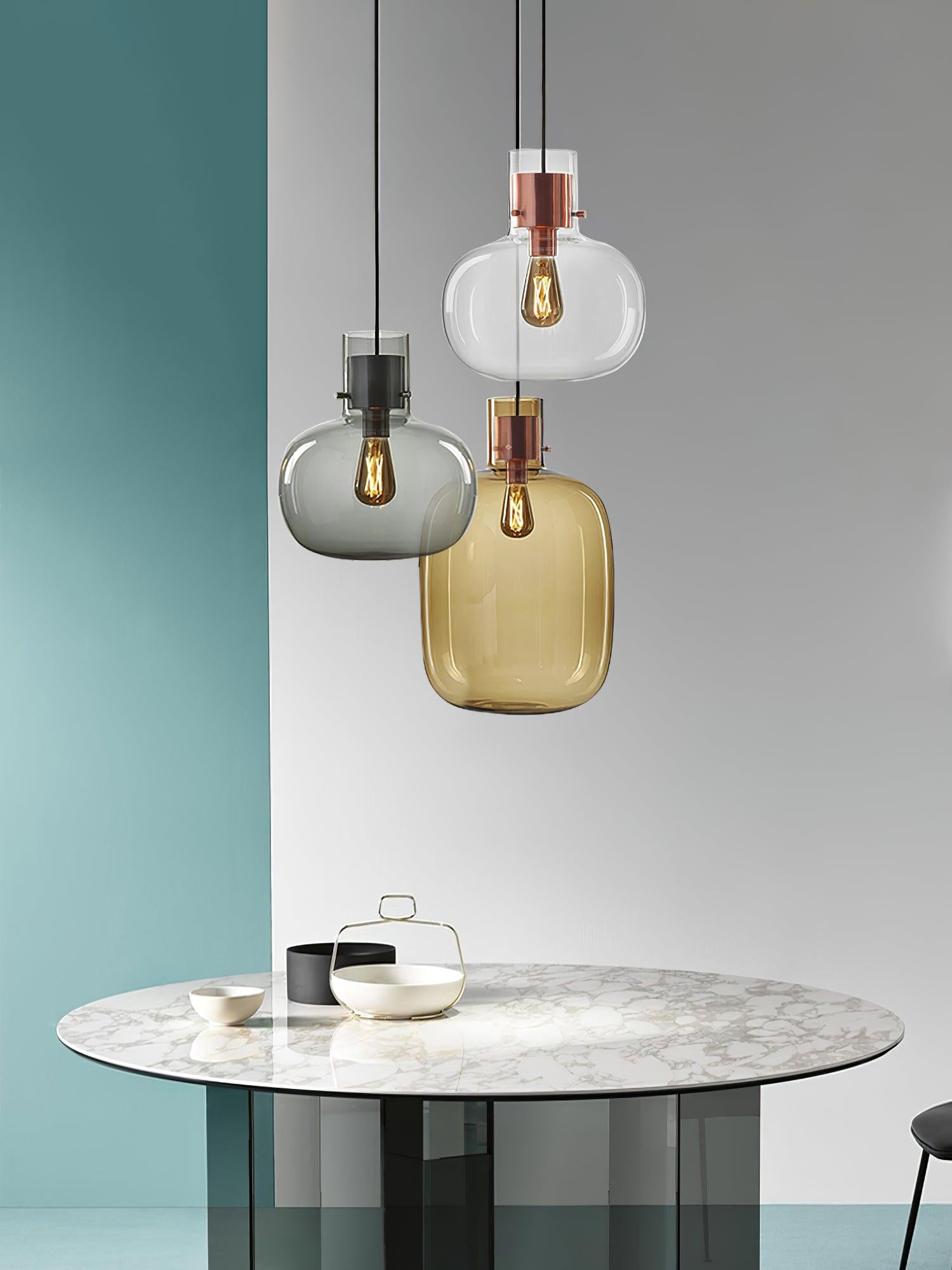 Cambre Glass Pendant Light - Lamp Outdoor