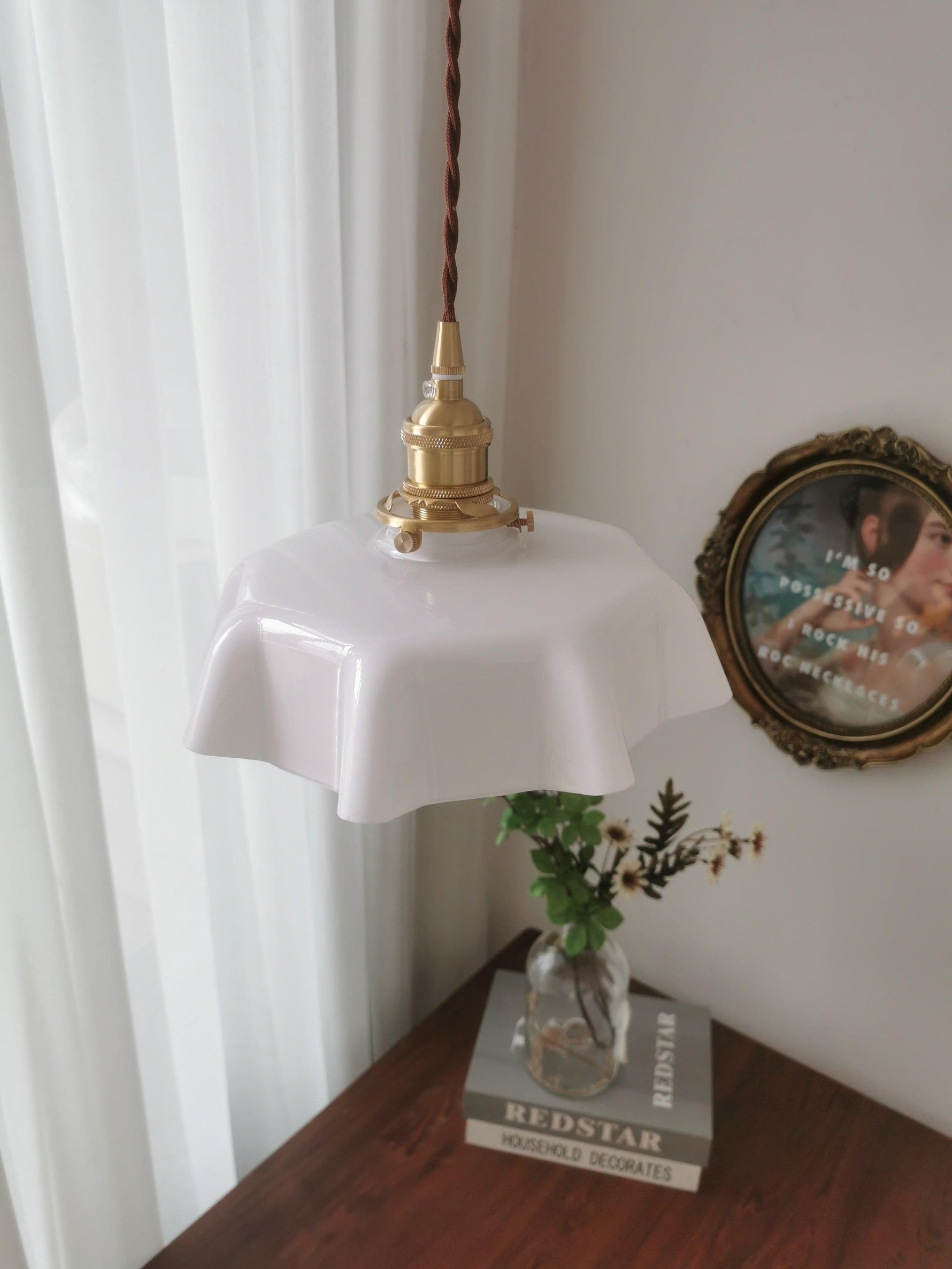 French Flower Pendant Light - Lamp Outdoor