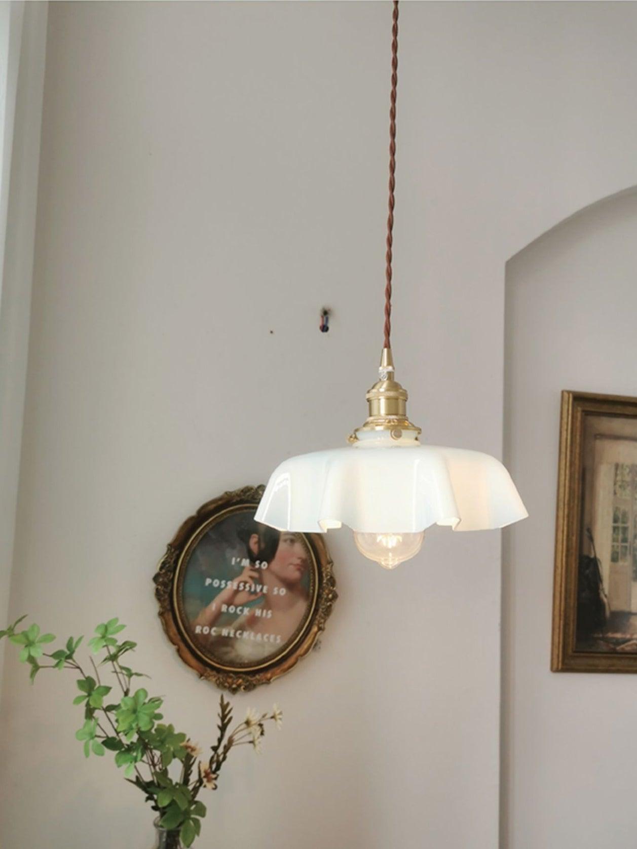 French Flower Pendant Light - Lamp Outdoor