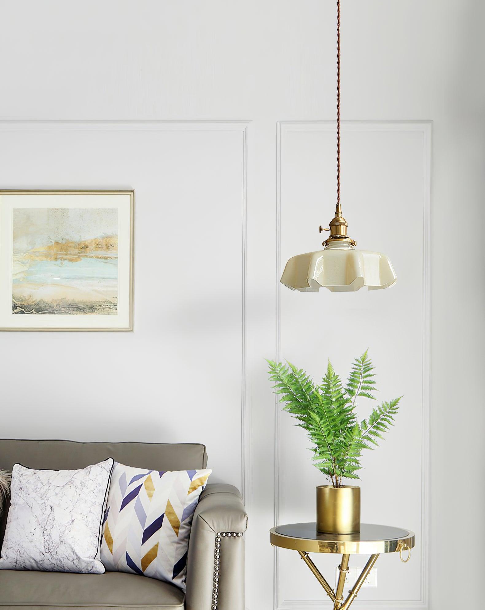 French Flower Pendant Light - Lamp Outdoor