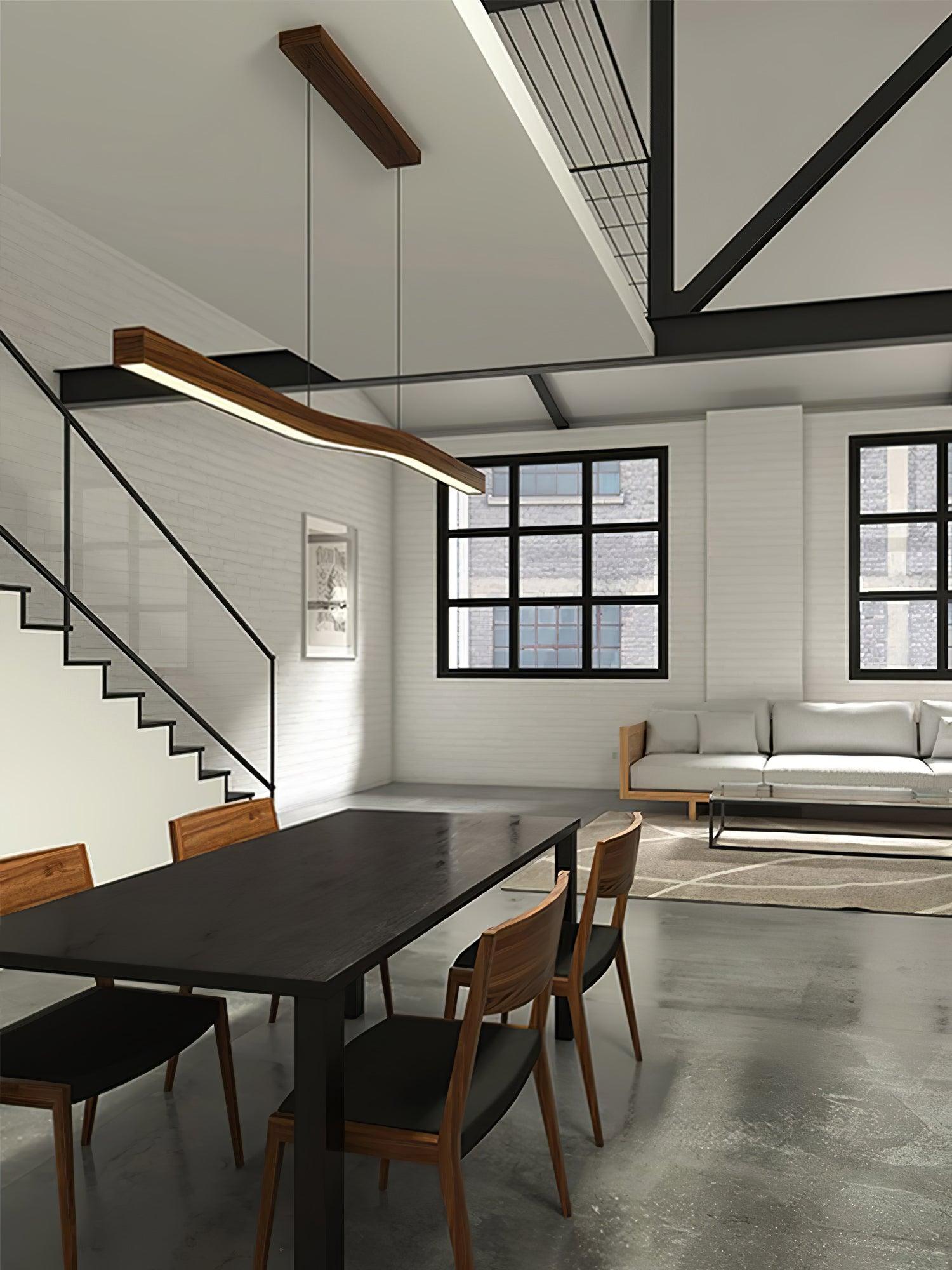 Camur Linear Pendant Light - Lamp Outdoor