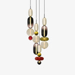 Candied Glass Combo Pendant Light - Lamp Outdoor