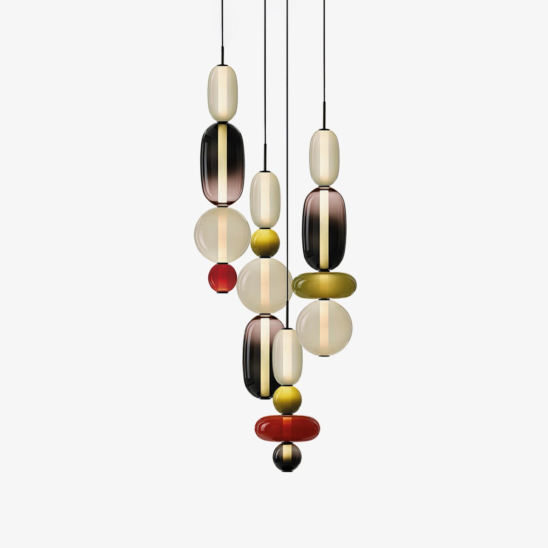 Candied Glass Combo Pendant Light - Lamp Outdoor