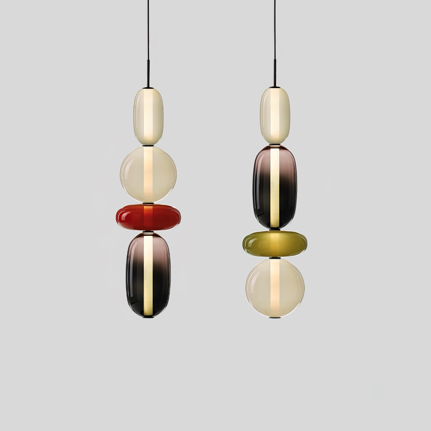 Candied Glass Combo Pendant Light - Lamp Outdoor