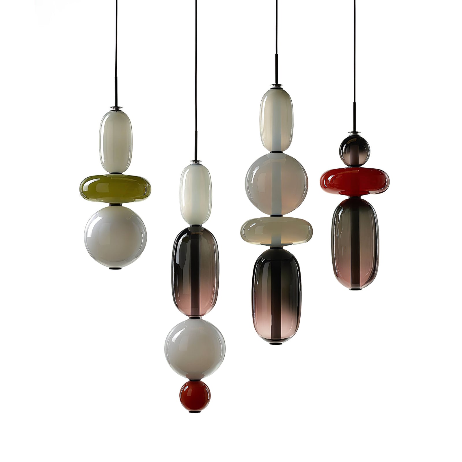 Candied Glass Combo Pendant Light - Lamp Outdoor