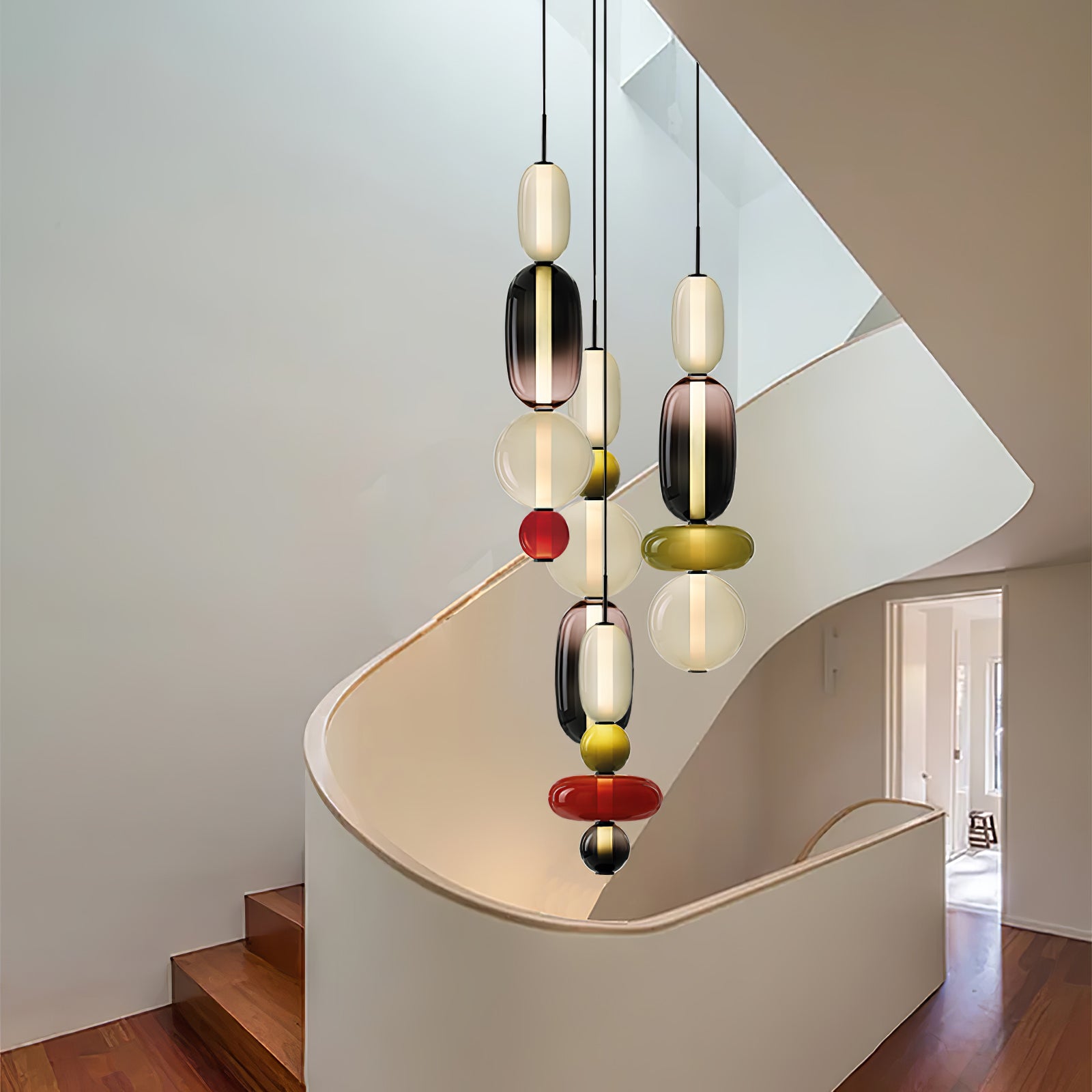 Candied Glass Combo Pendant Light - Lamp Outdoor