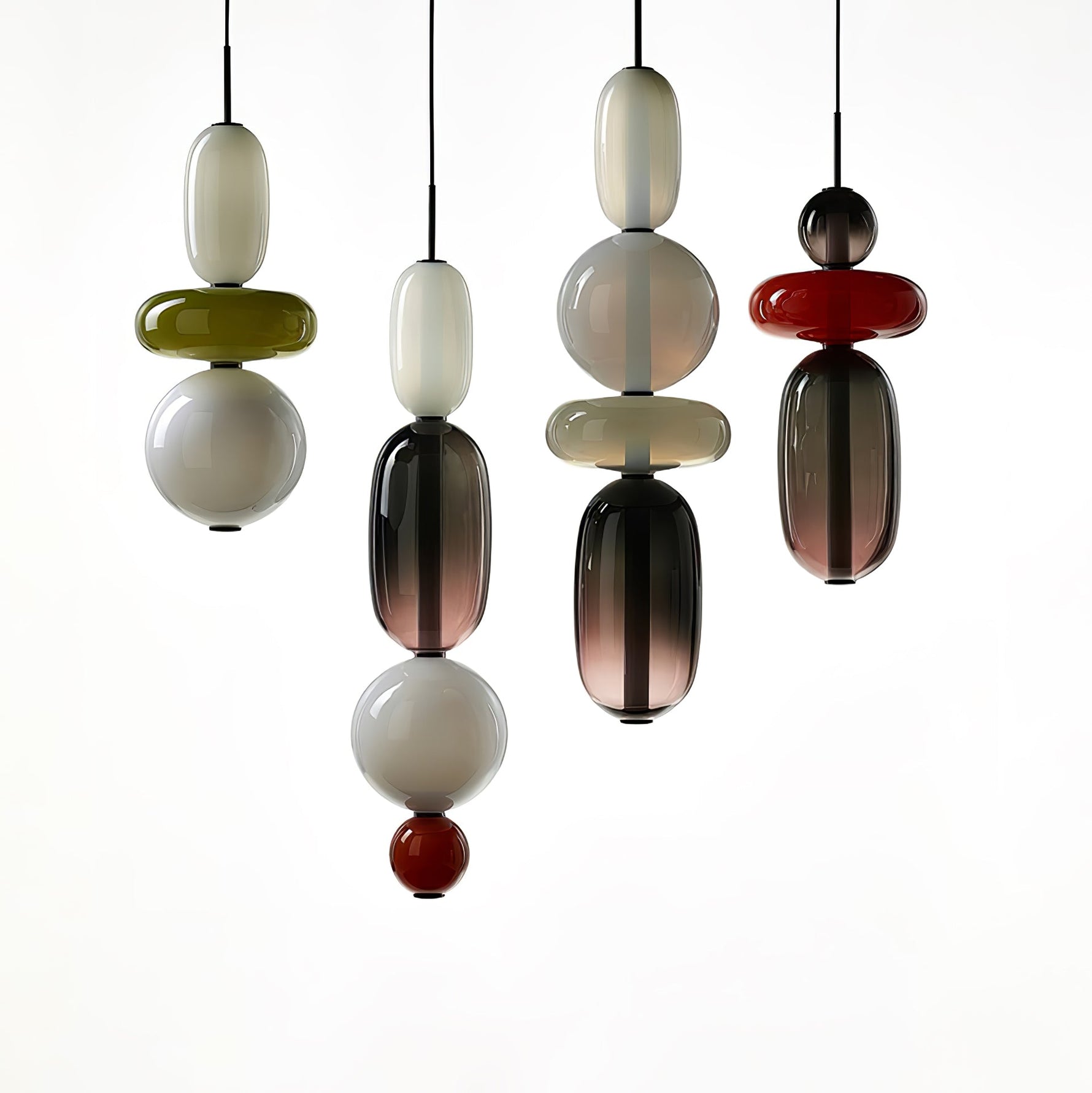 Candied Glass Combo Pendant Light - Lamp Outdoor