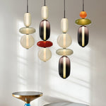 Candied Glass Combo Pendant Light - Lamp Outdoor