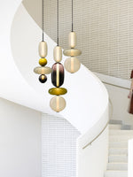 Candied Glass Combo Pendant Light - Lamp Outdoor