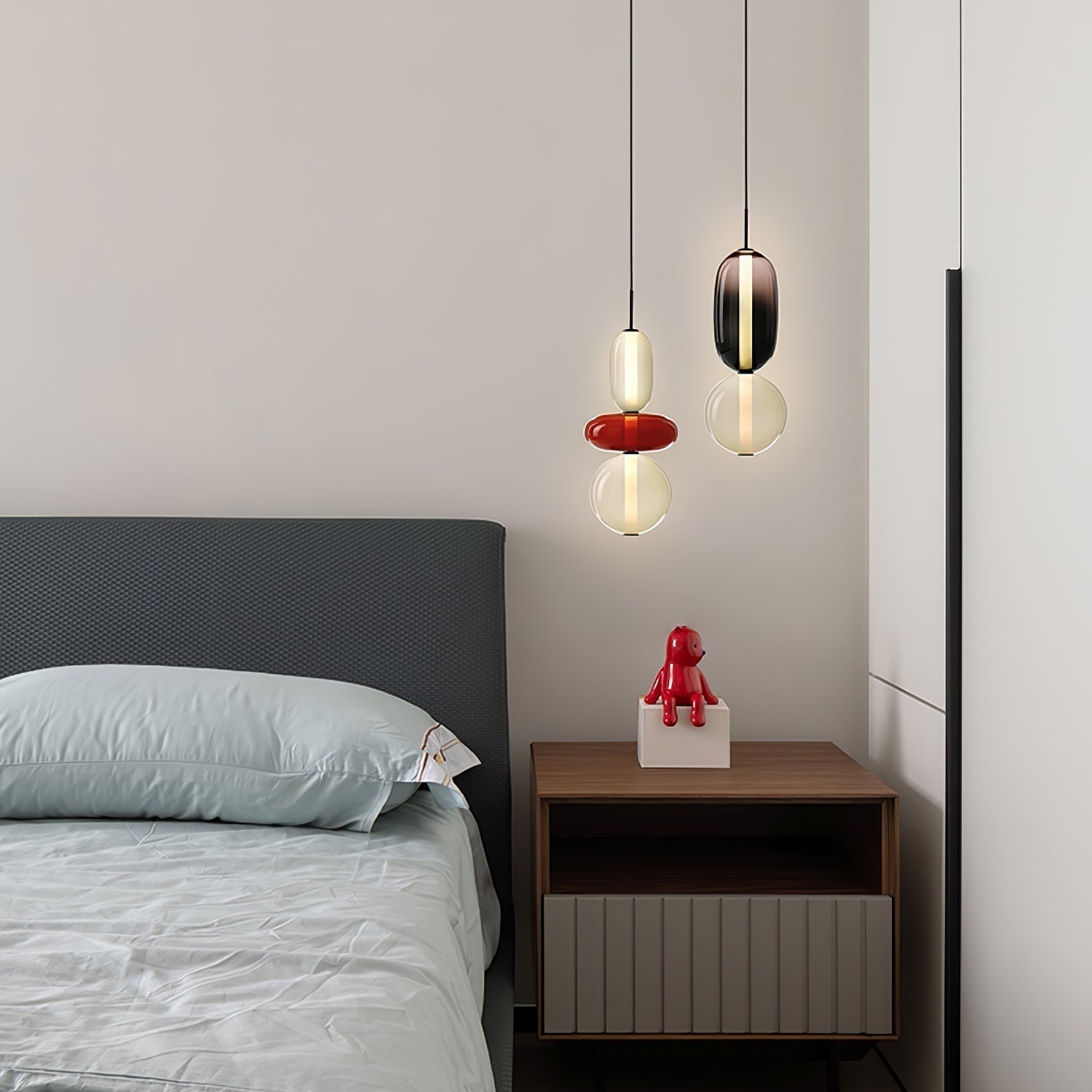 Candied Glass Combo Pendant Light - Lamp Outdoor