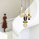 Candied Glass Combo Pendant Light - Lamp Outdoor