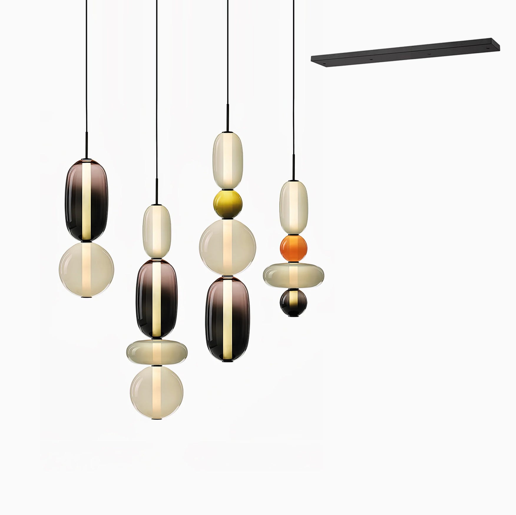 Candied Glass Combo Pendant Light - Lamp Outdoor