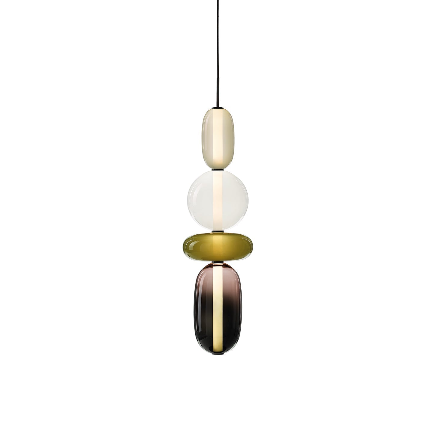 Candied Modern Glass Pendant Light