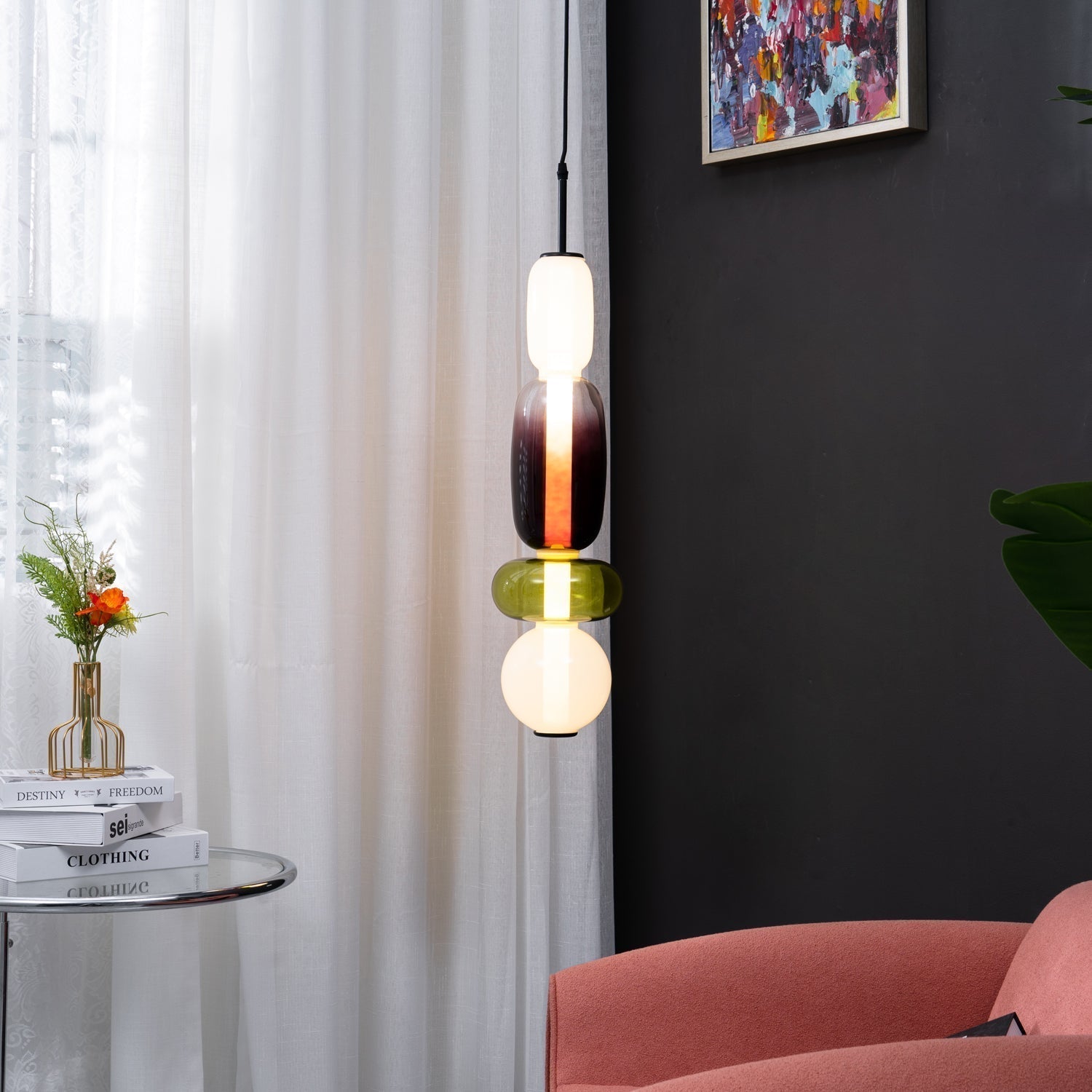 Candied Glass Pendant Light - Lamp Outdoor