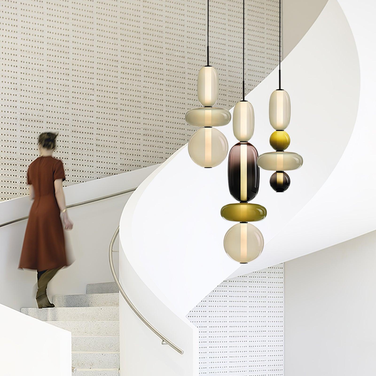 Candied Glass Pendant Light - Lamp Outdoor