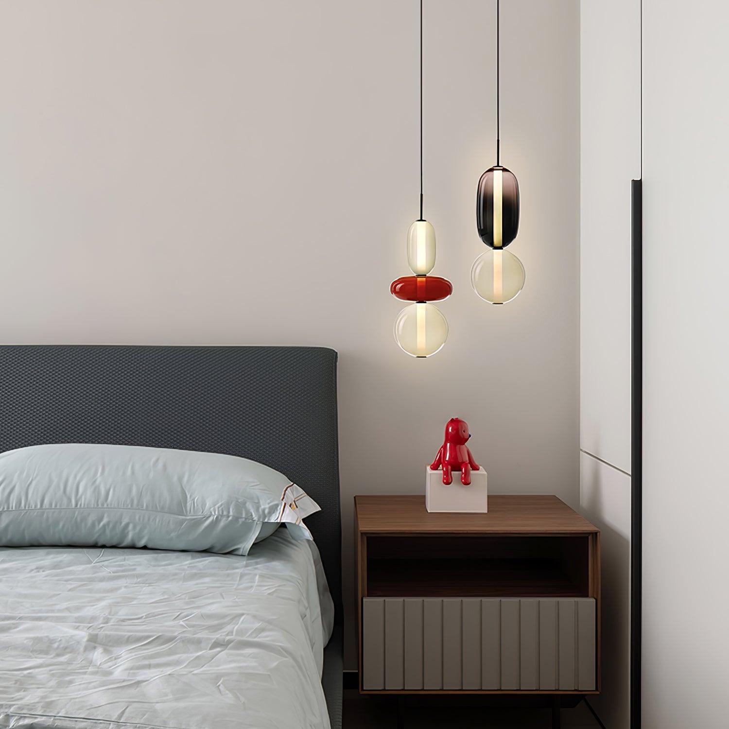 Candied Glass Combo Pendant Light - Lamp Outdoor