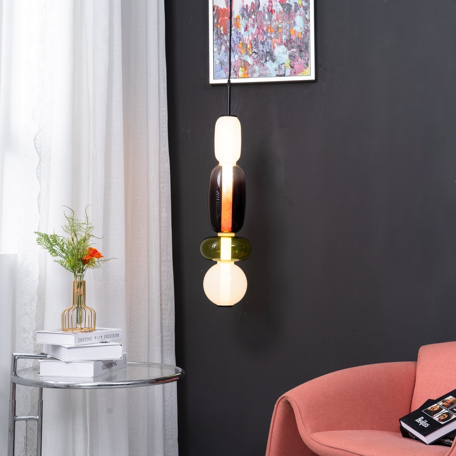 Candied Glass Pendant Light - Lamp Outdoor
