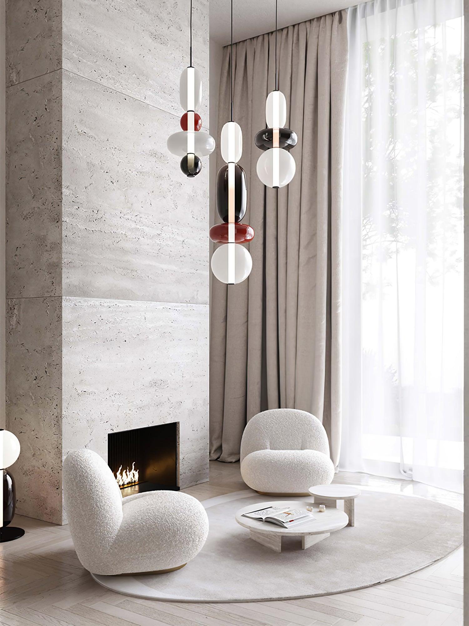 Candied Glass Combo Pendant Light - Lamp Outdoor