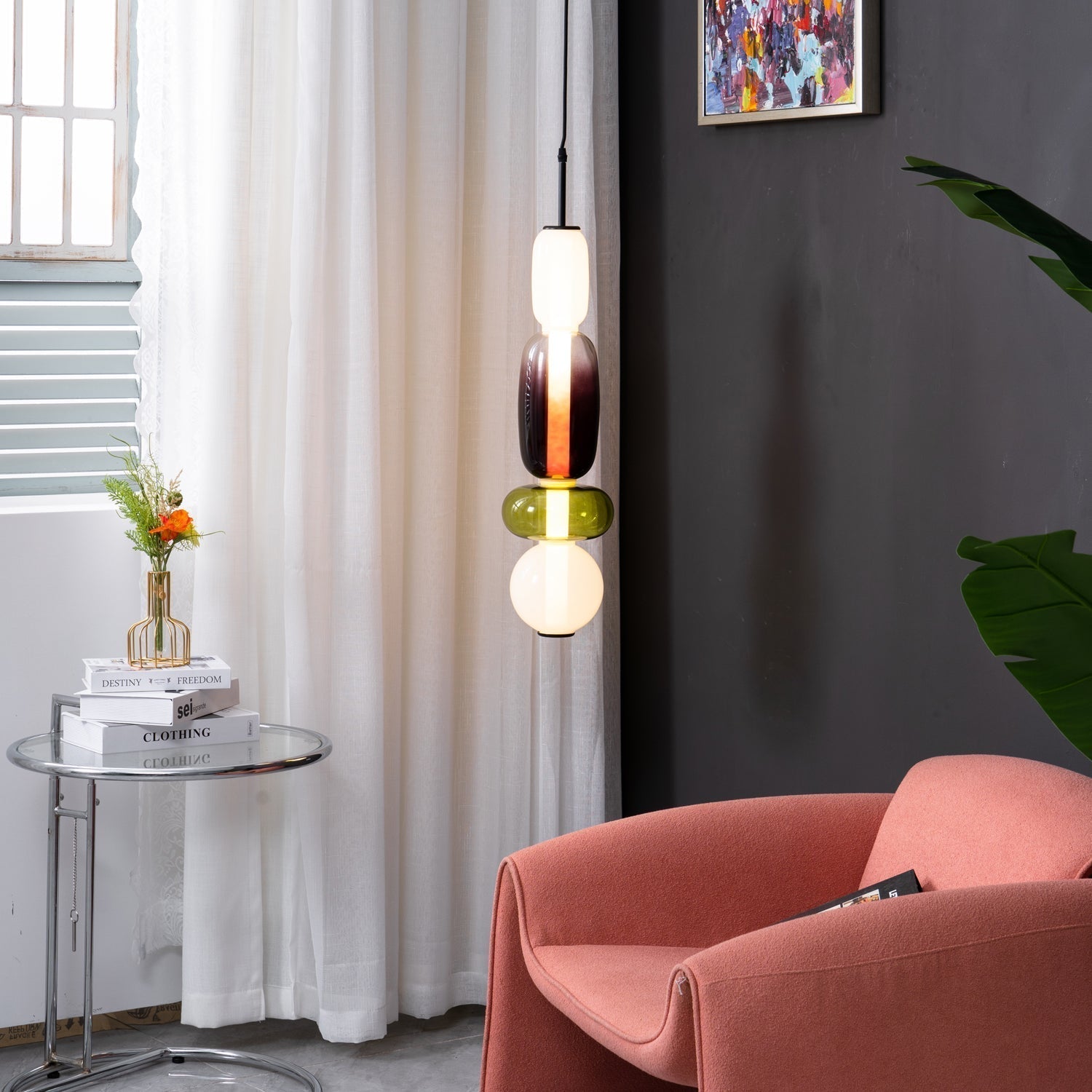 Candied Glass Pendant Light - Lamp Outdoor
