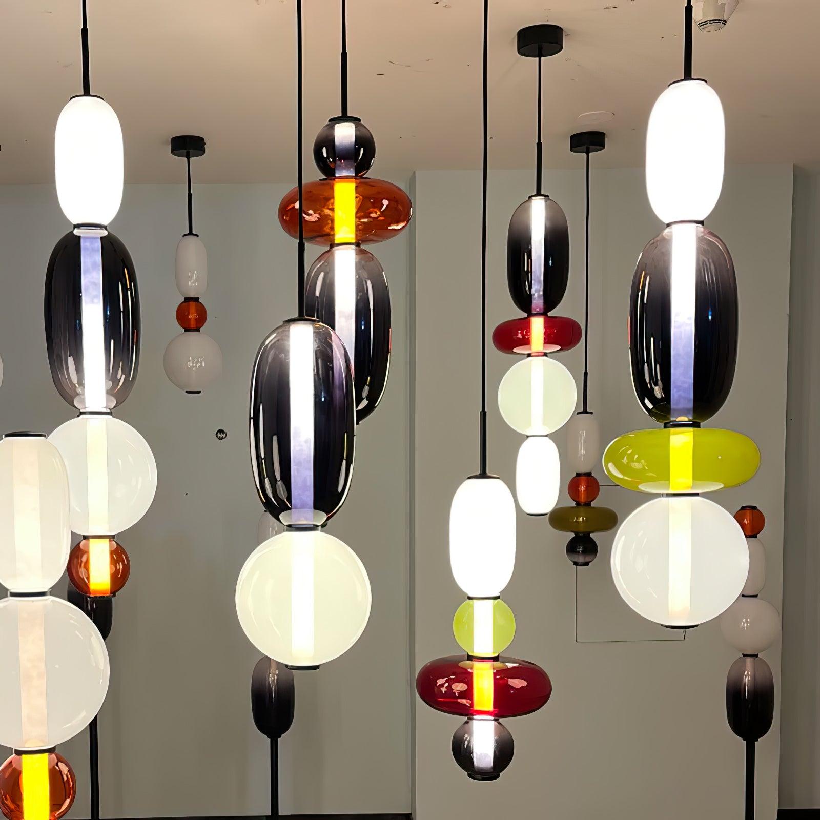 Candied Glass Pendant Light - Lamp Outdoor
