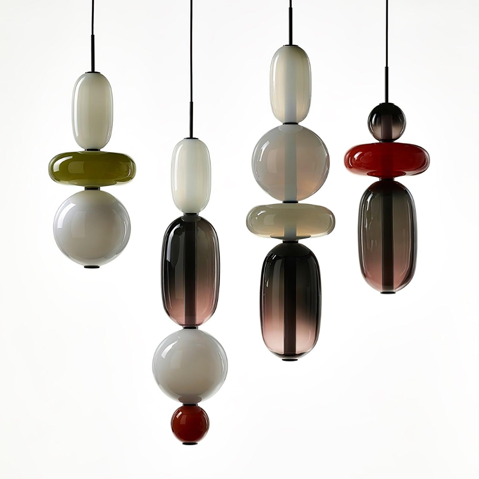 Candied Glass Combo Pendant Light - Lamp Outdoor
