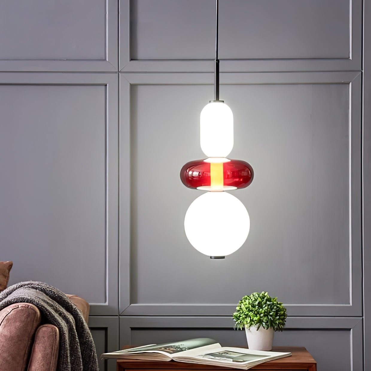 Candied Glass Pendant Light - Lamp Outdoor