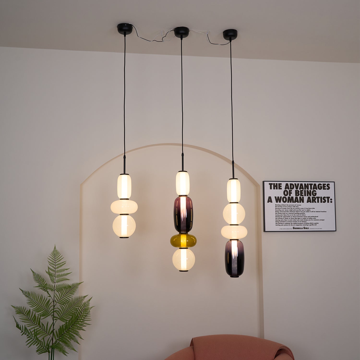 Candied Glass Pendant Light - Lamp Outdoor