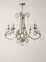 Elysara Crystal Candle Chandelier - Lamp Outdoor