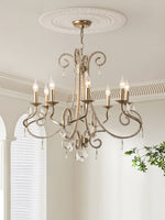 Elysara Crystal Candle Chandelier - Lamp Outdoor