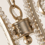 Elysara Crystal Candle Chandelier - Lamp Outdoor