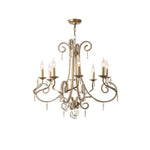 Elysara Crystal Candle Chandelier - Lamp Outdoor