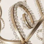 Elysara Crystal Candle Chandelier - Lamp Outdoor