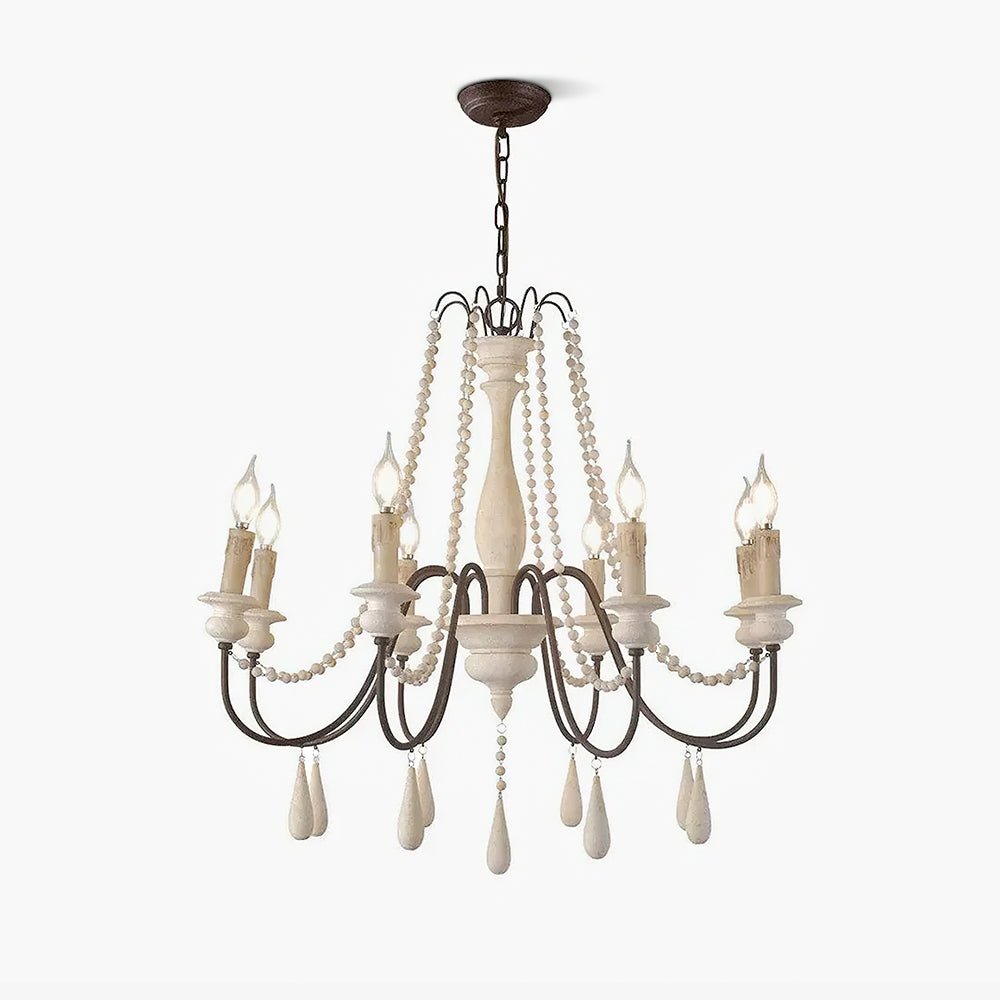Candle Style Beaded Chandelier - Lamp Outdoor