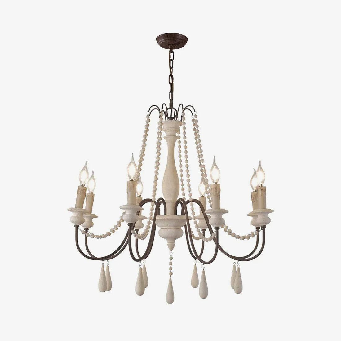 Candle Style Beaded Chandelier - Lamp Outdoor