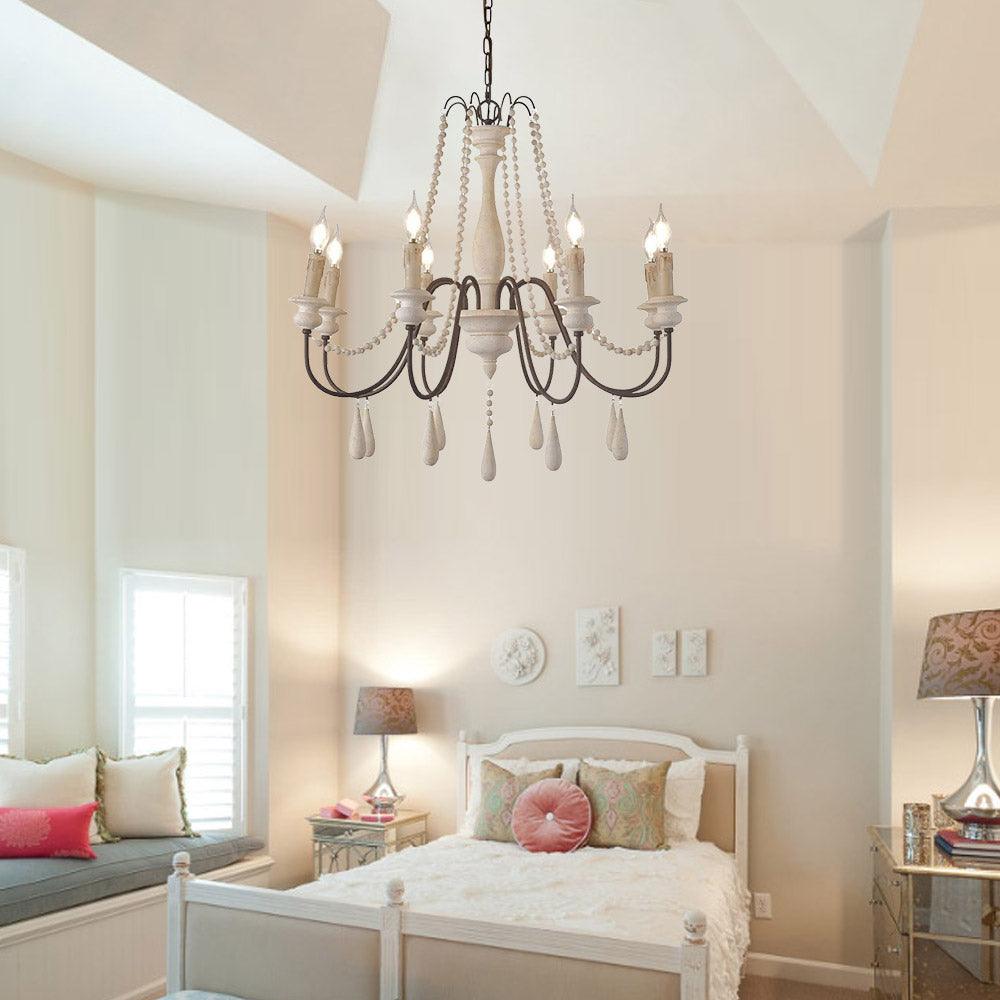 Candle Style Beaded Chandelier - Lamp Outdoor