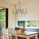 Candle Style Beaded Chandelier - Lamp Outdoor